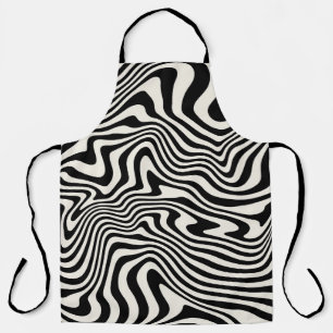 seamless pattern. Abstract striped texture with b Apron