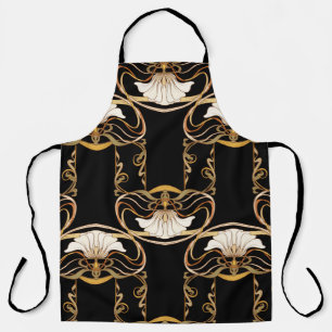 Seamless pattern, background with decorative eleme apron
