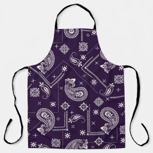 Seamless pattern based on ornament paisley Bandann Apron