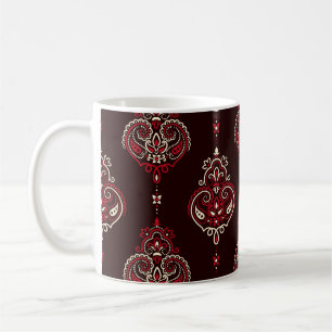 Seamless pattern based on ornament paisley Bandann Coffee Mug