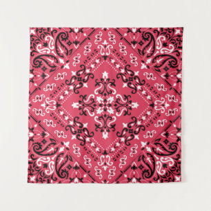 Seamless pattern based on ornament paisley Bandann Tapestry
