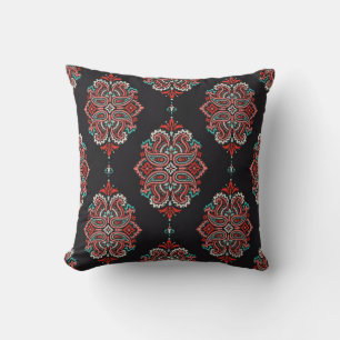 Seamless pattern based on traditional Asian elemen Cushion
