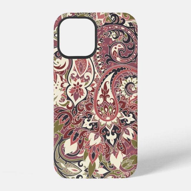 Seamless pattern based on traditional Asian elemen iPhone Case (Back)