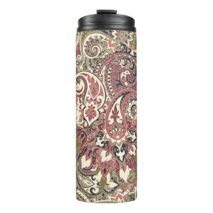 Seamless pattern based on traditional Asian elemen Thermal Tumbler