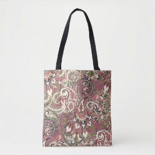 Seamless pattern based on traditional Asian elemen Tote Bag