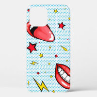 Seamless pattern cartoon comic super speech bubble