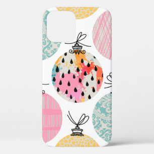 Seamless pattern. Christmas Decor.  iPhone 12 Case