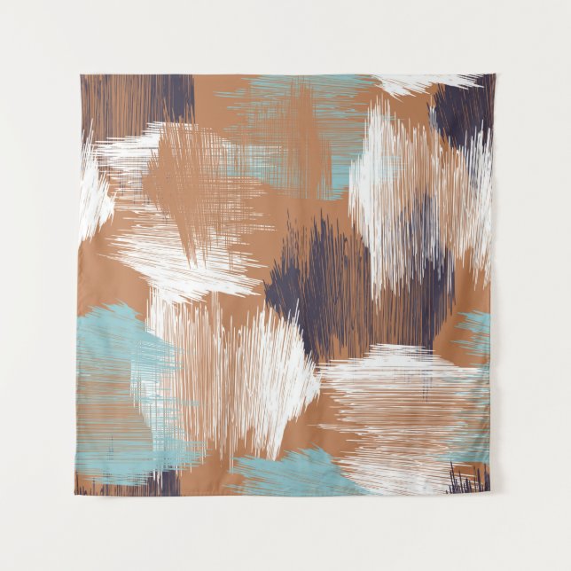Seamless pattern colourful dots tapestry (Front)