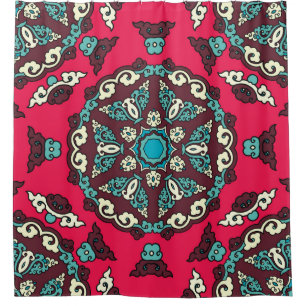 Seamless pattern ethnic style. Vintage decorative  Shower Curtain