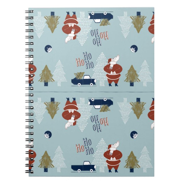 Seamless pattern for Christmas Notebook (Front)