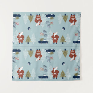 Seamless pattern for Christmas Tapestry