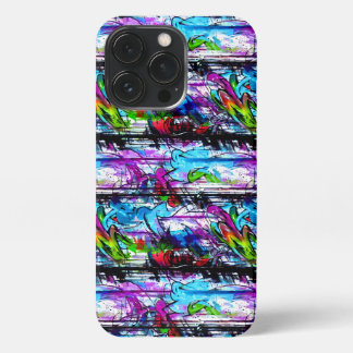 Seamless Pattern Graffiti 9 iPhone 13 Pro Case