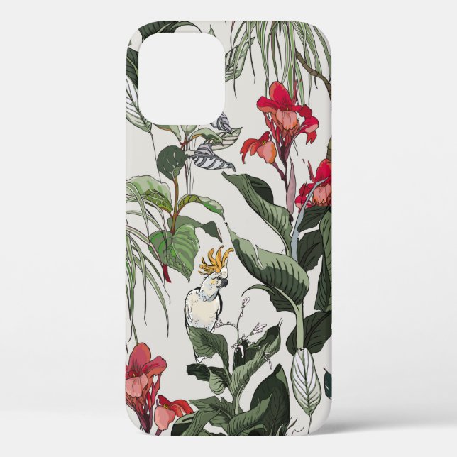Seamless Pattern Hand Drawn Botanical Illustration Case-Mate iPhone Case (Back)
