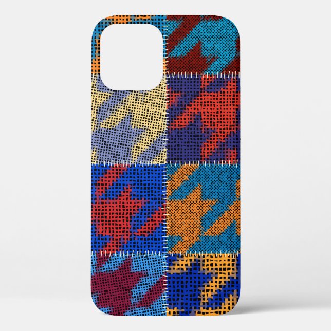 Seamless pattern. Imitation of a patchwork pattern Case-Mate iPhone Case (Back)