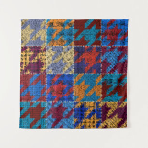 Seamless pattern. Imitation of a patchwork pattern Tapestry