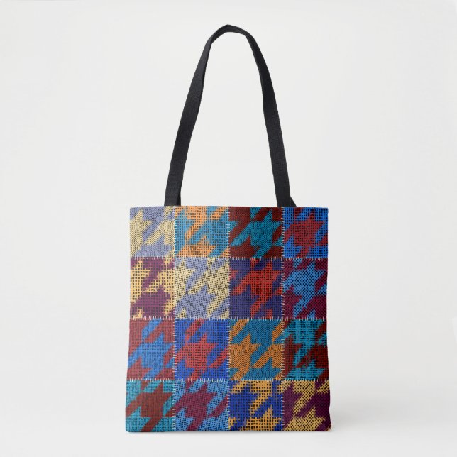 Seamless pattern. Imitation of a patchwork pattern Tote Bag (Front)