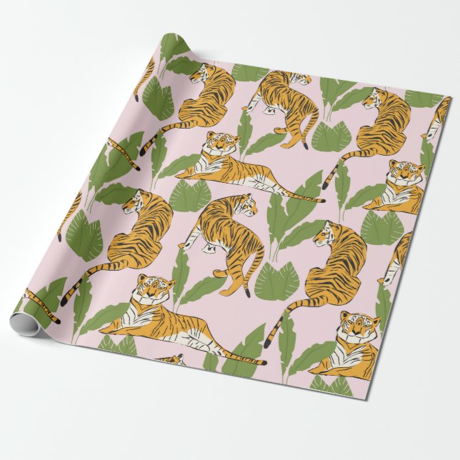 Seamless pattern. Imitation of a patchwork pattern Wrapping Paper (Unrolled)