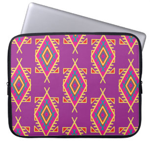 Seamless pattern in boho style. Ethnic ornament. T Laptop Sleeve