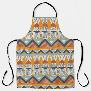 Seamless pattern in navajo style apron