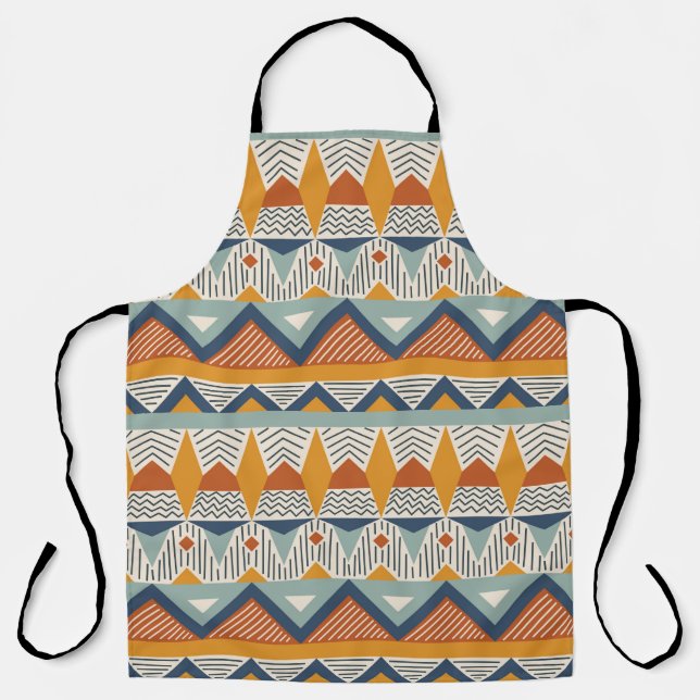 Seamless pattern in navajo style apron (Front)