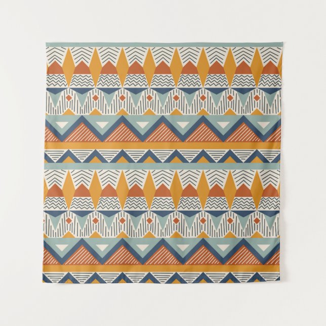 Seamless pattern in navajo style tapestry (Front)