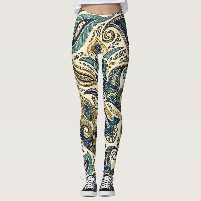 seamless pattern leggings (Front)
