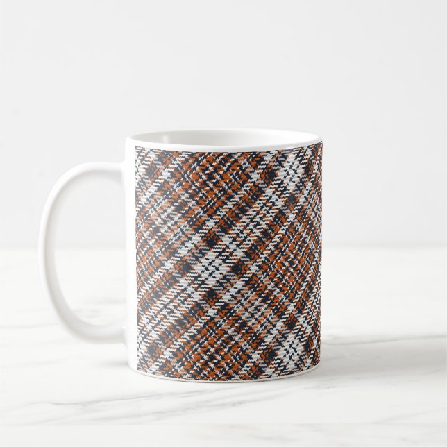 Seamless pattern of scottish tartan plaid. Repeata Coffee Mug (Left)