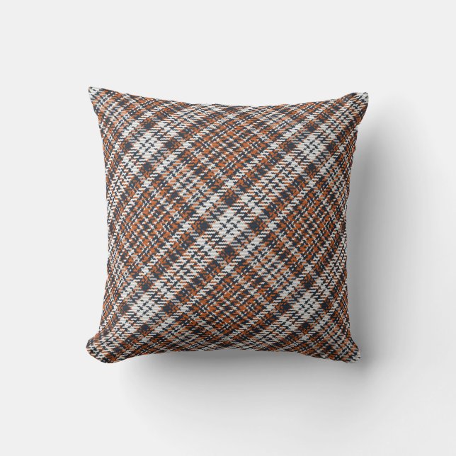 Seamless pattern of scottish tartan plaid. Repeata Cushion (Front)