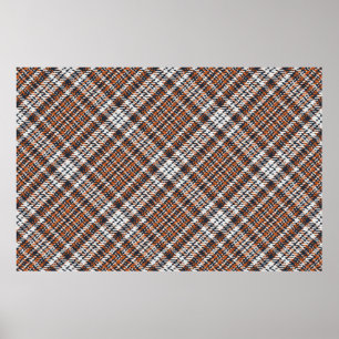 Seamless pattern of scottish tartan plaid. Repeata Poster