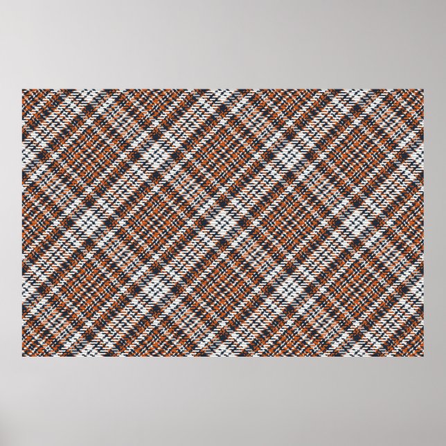 Seamless pattern of scottish tartan plaid. Repeata Poster (Front)