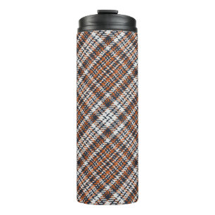 Seamless pattern of scottish tartan plaid. Repeata Thermal Tumbler