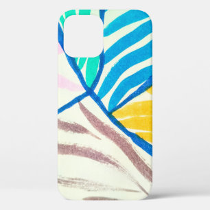 Seamless pattern of vintage luxury style iPhone 12 case
