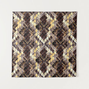Seamless pattern of wild design. Skin background w Tapestry