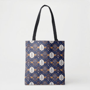 Seamless Pattern ornament floral abstract  Tote Bag