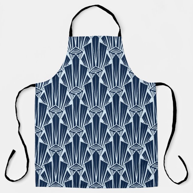 Seamless pattern ornament with stylized geometric  apron (Front)