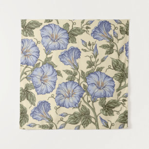 Seamless pattern. Petunia wildflowers set. Beautif Tapestry