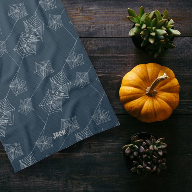Seamless pattern print grey spider webs, custom tea towel (Seamless pattern print gray spider webs, custom kitchen towel
)
