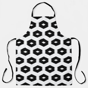 Seamless pattern. Rhombuses, figures ornament. Mos Apron