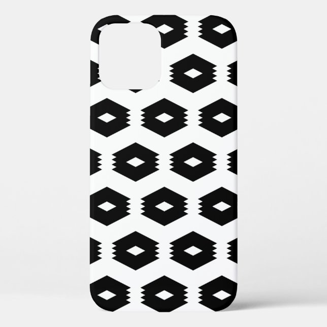 Seamless pattern. Rhombuses, figures ornament. Mos Case-Mate iPhone Case (Back)