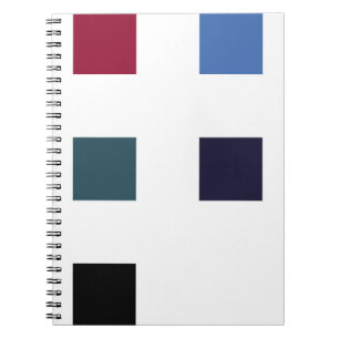 Seamless pattern. Skew brush strokes and elements Notebook