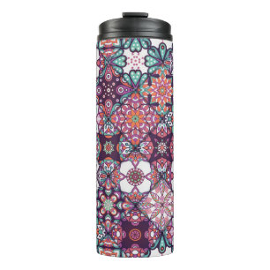 Seamless pattern. Vintage decorative elements. Han Thermal Tumbler