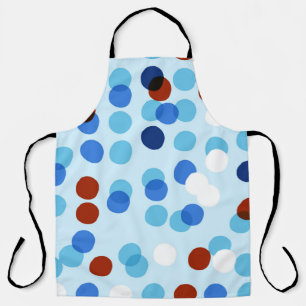Seamless pattern with abstract doodle ornament, do apron