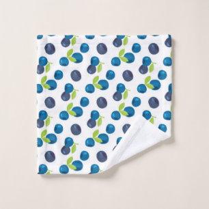 Seamless pattern with berries wash cloth
