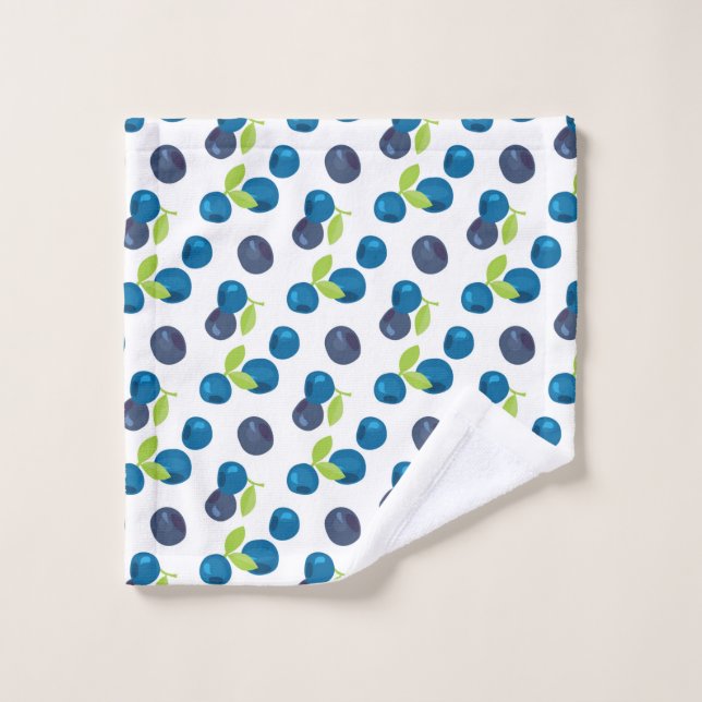 Seamless pattern with berries wash cloth (Wash Cloth)