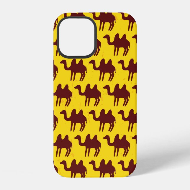 Seamless pattern with camels.  iPhone case (Back)