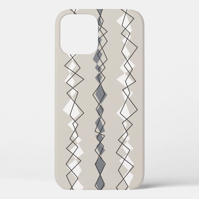 Seamless pattern with colourful stripes Case-Mate iPhone case (Back)
