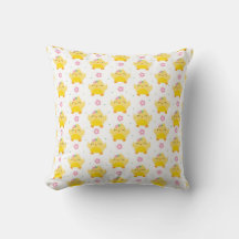 Seamless pattern with cute chicken