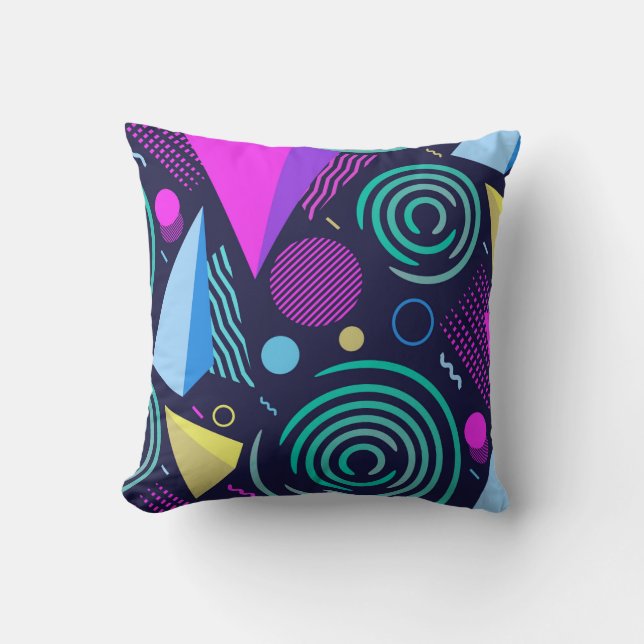 Seamless pattern with different kinds of geometric cushion (Front)