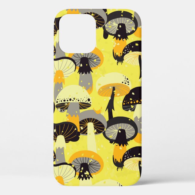 Seamless pattern with different mushrooms.  Case-Mate iPhone case (Back)