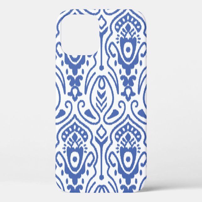 Seamless pattern with embroidery. Ikat Fabric. Eth Case-Mate iPhone Case (Back)